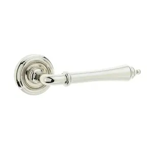 Camille Olympia Door Handle (Set of 2) Polished Nickel