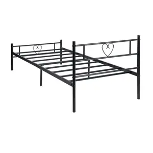 Aaru Bed Frame Black / Single (3')