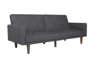 Paxson Clic Clac Sofa Bed in Grey Fabric