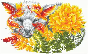 FERN FOX - Diamond Painting Kit: Fern Fox - Diamond Dotz