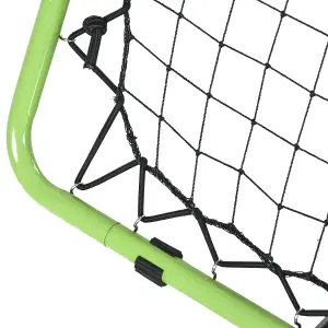 HOMCOM Angle Adjustable Rebounder Net Goal Training Set Football, Baseball