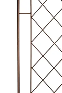 Scroll Garden Wall Trellis Climbing Plant Support Frame Extra Large (H)200cm