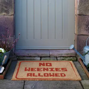 No Dachshunds Allowed Doormat (90 x 60cm)