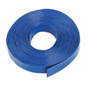 Sealey Layflat PVC Hose Reinforced With Synthetic Fibres 25mm x 10m LFH1025