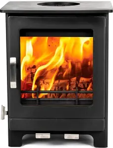 Mazona Ripley 5Kw Multifuel Woodburning Stove, Freestanding, Eco Design Approved, Defra Approved