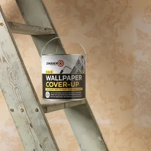 Zinsser 3-in-1 Off white Wallpaper Matt Cover-up paint, 2.5L