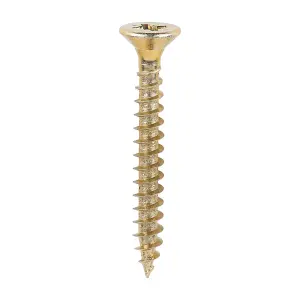 TIMCO Solo Countersunk Gold Woodscrews - 6.0 x 50 (200pcs)