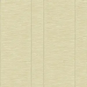 Galerie Palazzo Green Pleated Stripe Embossed Wallpaper