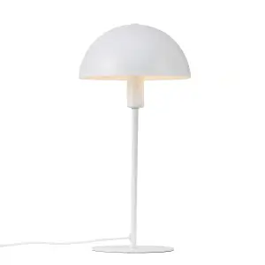 Nordlux Ellen Indoor Living Dining Bedroom Table Light In White (Diam) 20cm