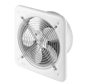 Industrial White Commercial Extractor Fan 200mm / 240V / 405m3/h