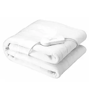 135cm Electric Under Sheet Fleece Blanket - White