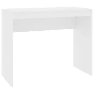 Berkfield Desk White 90x40x72 cm Engineered Wood