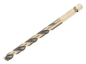 DEWALT Black and Gold Hex HSS-G Drill Bit 7.0mm