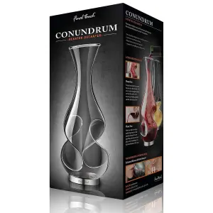 Original Products Final Touch Conundrum Wine Decanter 375ml Clear