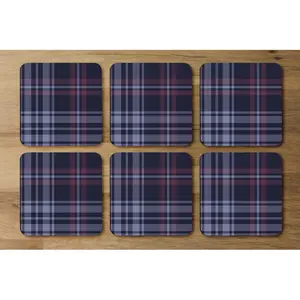 Square 6 Piece Coaster Set (Set of 6)