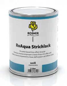 Rosner RoAqua Walnut Hardwood Stain 1 Liter - Premium Quality Finish