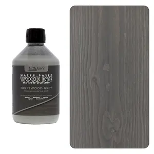 Littlefair's - Indoor & Outdoor Wood Stain - Driftwood Grey - 500ml