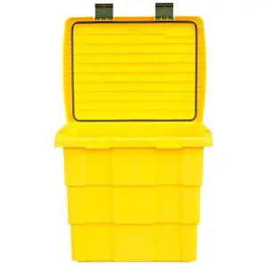 UltraFire Yellow Grit Bin - 108ltr Capacity