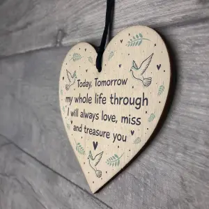 Handmade Special Memorial Plaque For Mum Dad Nan Grandad Hanging Memory Plaque Keepsake