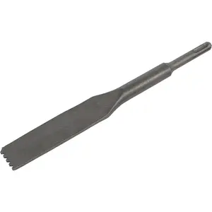 High-Performance 30x250mm Toothed Mortar Comb Chisel with SDS Plus Shank