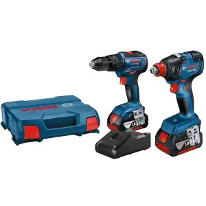 BOSCH GSB18V-55+GDX18V-200 18v Twin pack