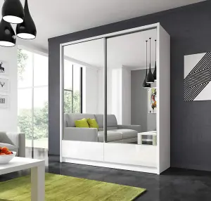 Aria Sliding Door Corner Wardrobe Space-Saving Elegance for Modern Bedrooms