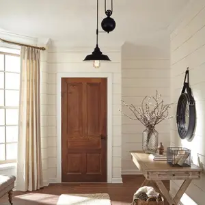 Garwarm Farmhouse Industrial Pulley Pendant Light