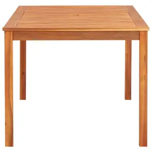 Berkfield Garden Table 150x90x74 cm Solid Acacia Wood