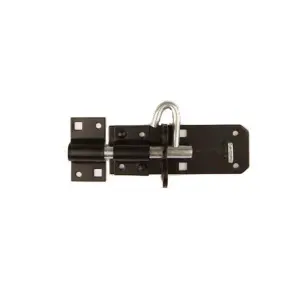 Securit Padlock Bolt Black (150mm)