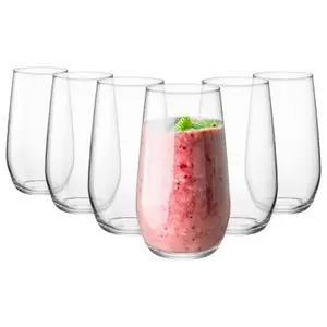 Bormioli Rocco Electra Highball Glasses - 390ml - Pack of 6