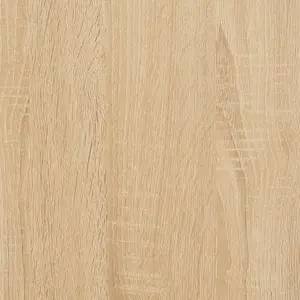 Berkfield Corner Cabinet Sonoma Oak 33x33x164.5 cm Engineered Wood