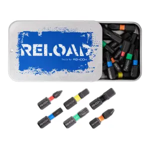 Reload Mixed 25mm Impact Drive Tool Bit Set 30x