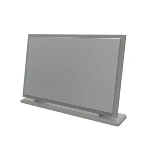 Howard Large Mirror in Dusk Grey (Ready Assembled)