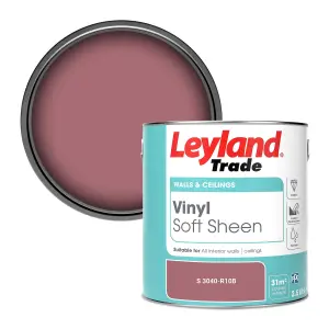 Leyland Trade Vinyl Soft Sheen Walls & Ceilings Emulsion Paint (S 3040-R10B) - 2.5L