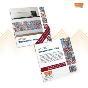 Walplus Westminster Tile Stickers PVC