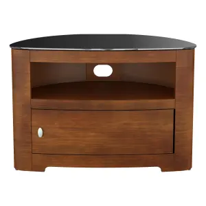 AVF Affinity Blenheim 80cm Curved TV Stand, for TVs up to 40" - Walnut