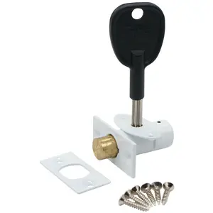 EAI - Rack Bolt - 37mm / 14mm Backset - White Coated