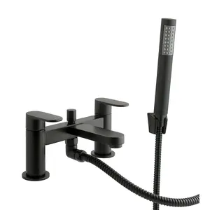 Prestige Bath Shower Mixer Tap Matt Black