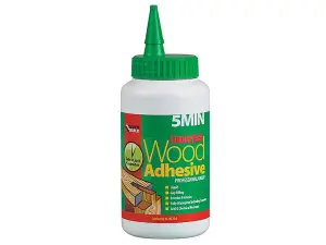 Everbuild 5MINPU7 Lumberjack 5min Polyurethane Wood Adhesive Liquid 750g EVB5MINPU7