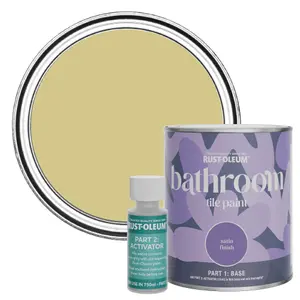 Rust-Oleum Wasabi Satin Bathroom Tile Paint 750ml