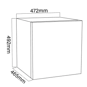 SIA TT02WH 39 Litre Table Top Mini Freezer TT02WH