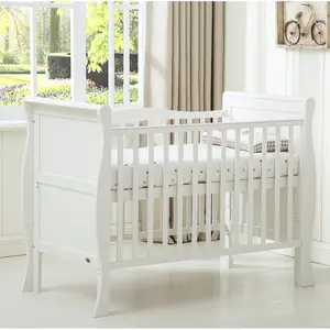 Bernhardt Cot Bed with Mattress White