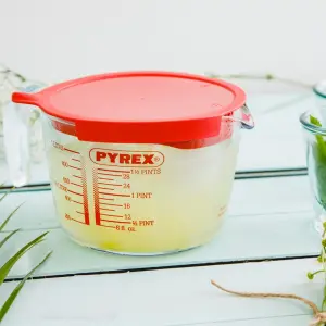 Pyrex Classic Glass Jug with Lid 1 Litre