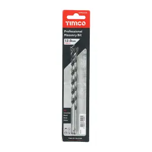 Timco - Professional Masonry Bit (Size 12.0 x 150 - 1 Each)