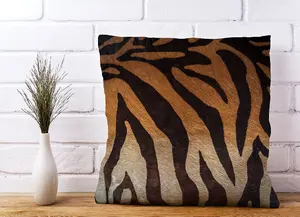 Tiger Skin Print Cushions 45cm x 45cm