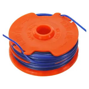 SPARES2GO Dual Strimmer Line Spool + Cover Cap Kit compatible with Qualcast GT25 GGT3503 GGT350A1 Trimmer