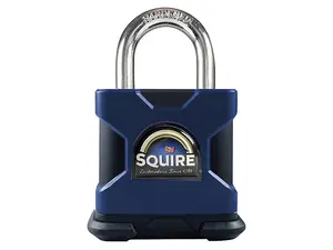 Squire SS50S Stronghold 50mm Solid Steel Padlock with CEN4 Security Rating