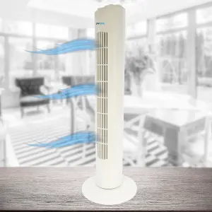 StayCool 32" (80cm) Tower Fan - White