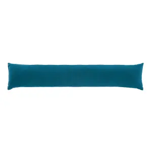 Catherine Lansfield Wilson Velvet Door Draught Excluder Green