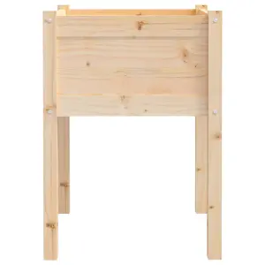 Berkfield Garden Planters 2 pcs 50x50x70 cm Solid Pinewood